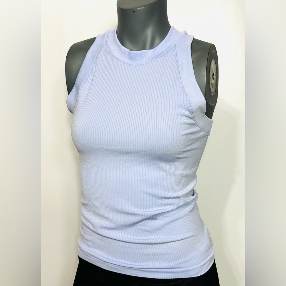 ATHLETA DUSTY LAVENDER E RIB TANK TOP Size XS